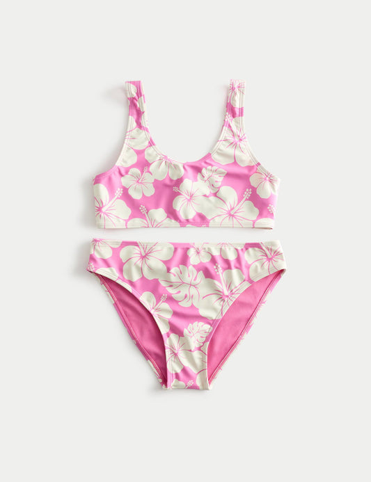 Hibiscus Desenli Bikini