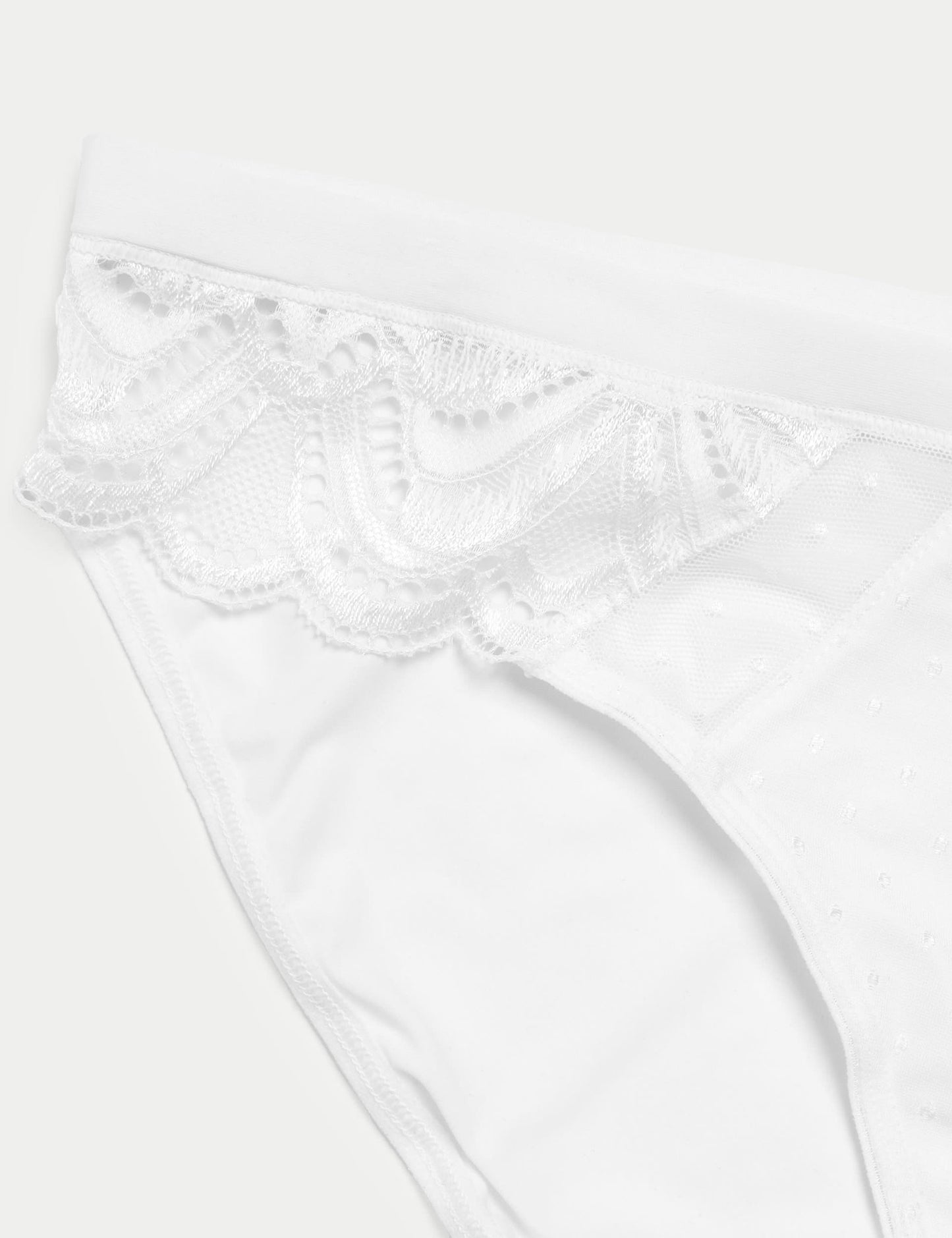 3'lü Amelia Dantelli Bikini Külot Seti
