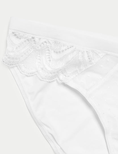 3'lü Amelia Dantelli Bikini Külot Seti