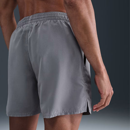 Nike Swim Breaker Solid Essential Erkek Gri Deniz Şortu