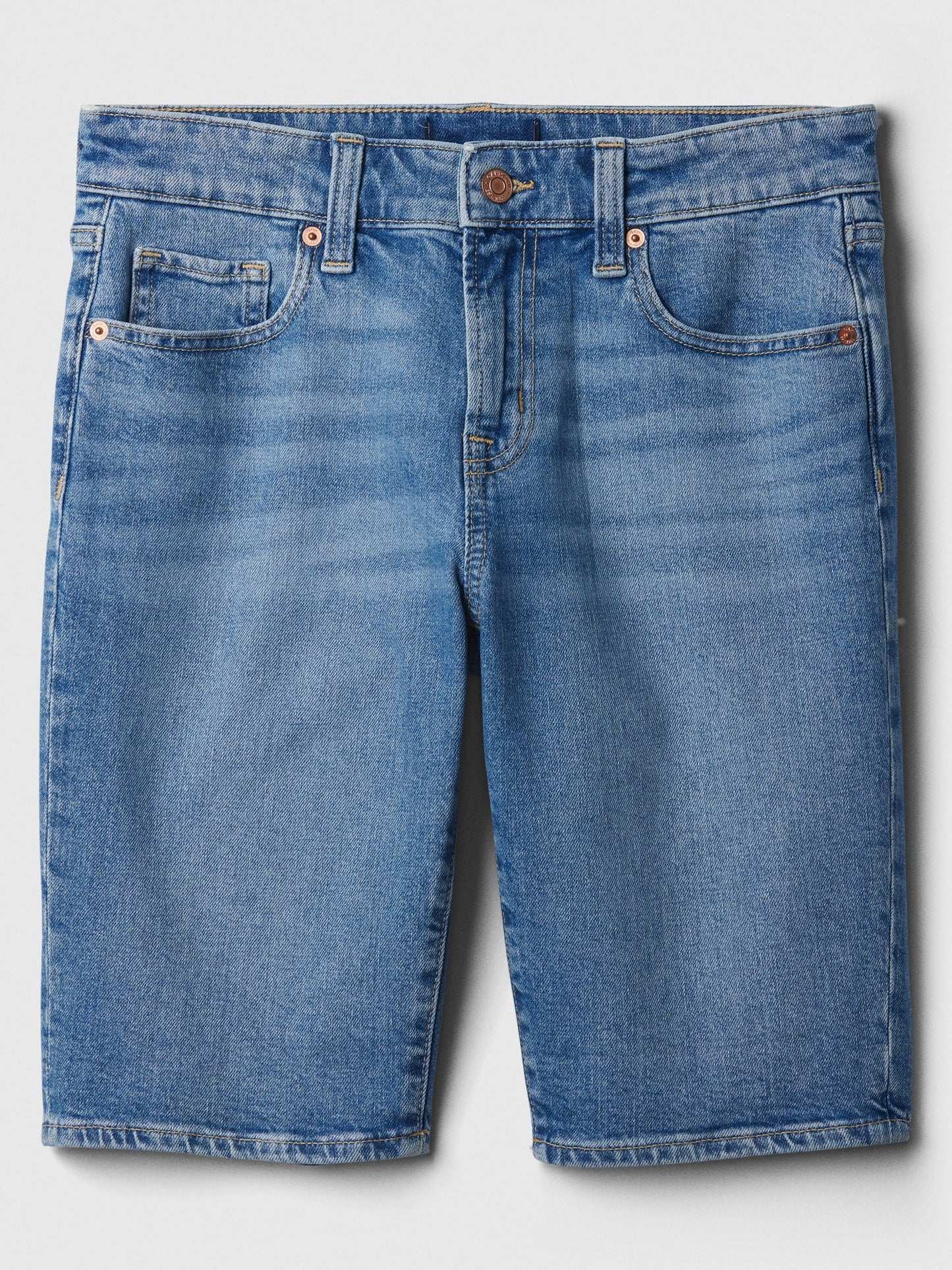 Mavi 9 Mid Rise Denim Bermuda Şort