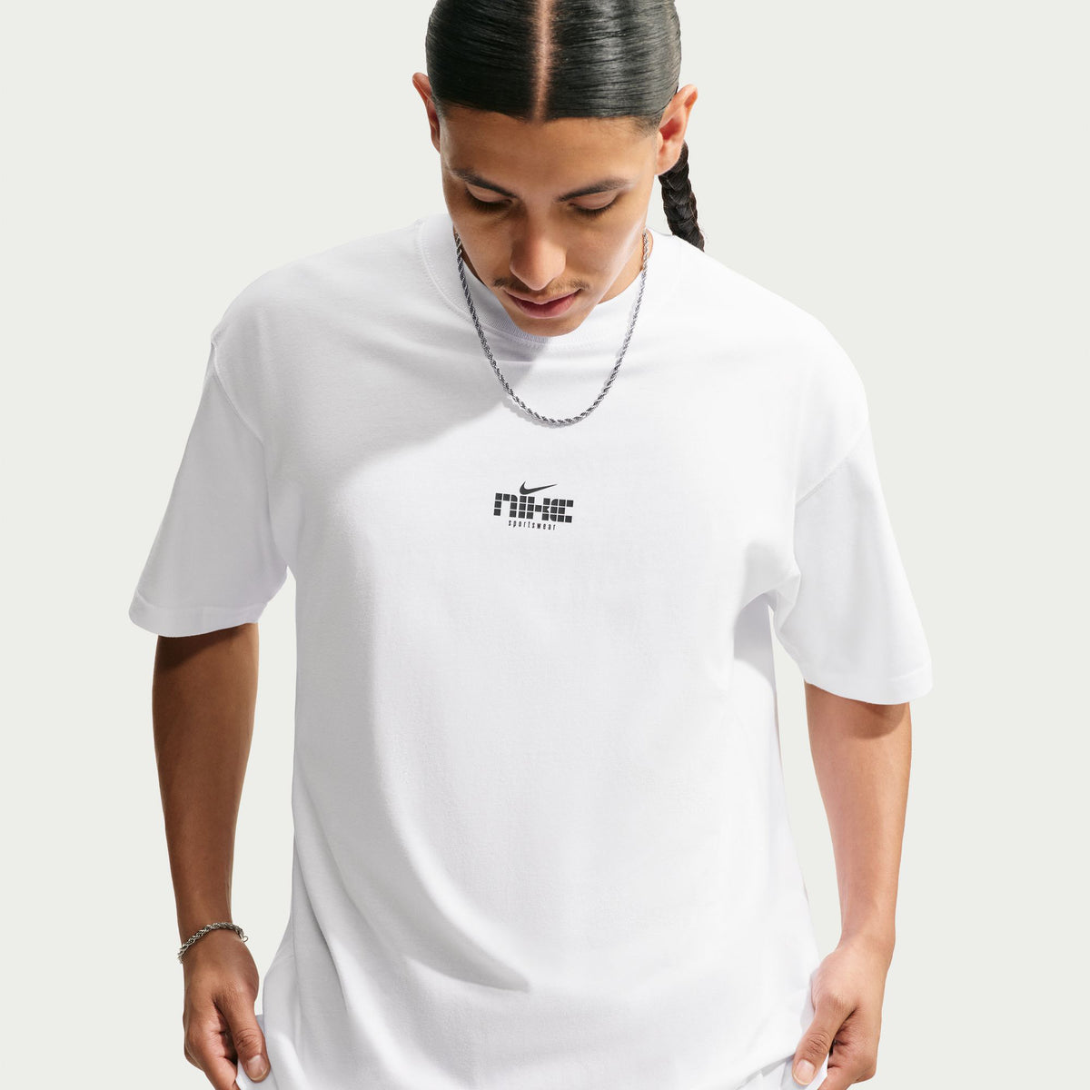 Nike Sportswear Essential Erkek Beyaz Etek