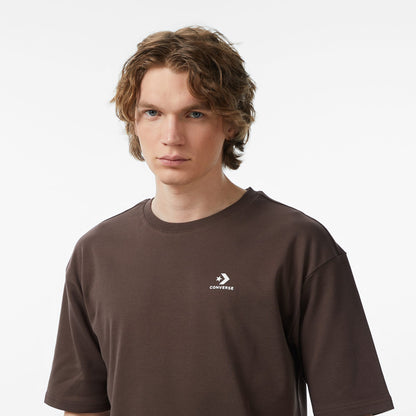 Converse Regular Fit Erkek Kahverengi T-shirt
