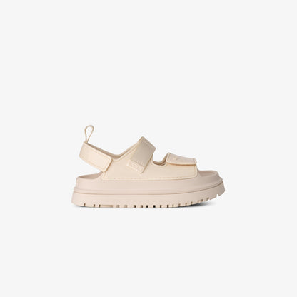 Ugg Goldenglow Glossy Sparkles Çocuk Krem Sandalet