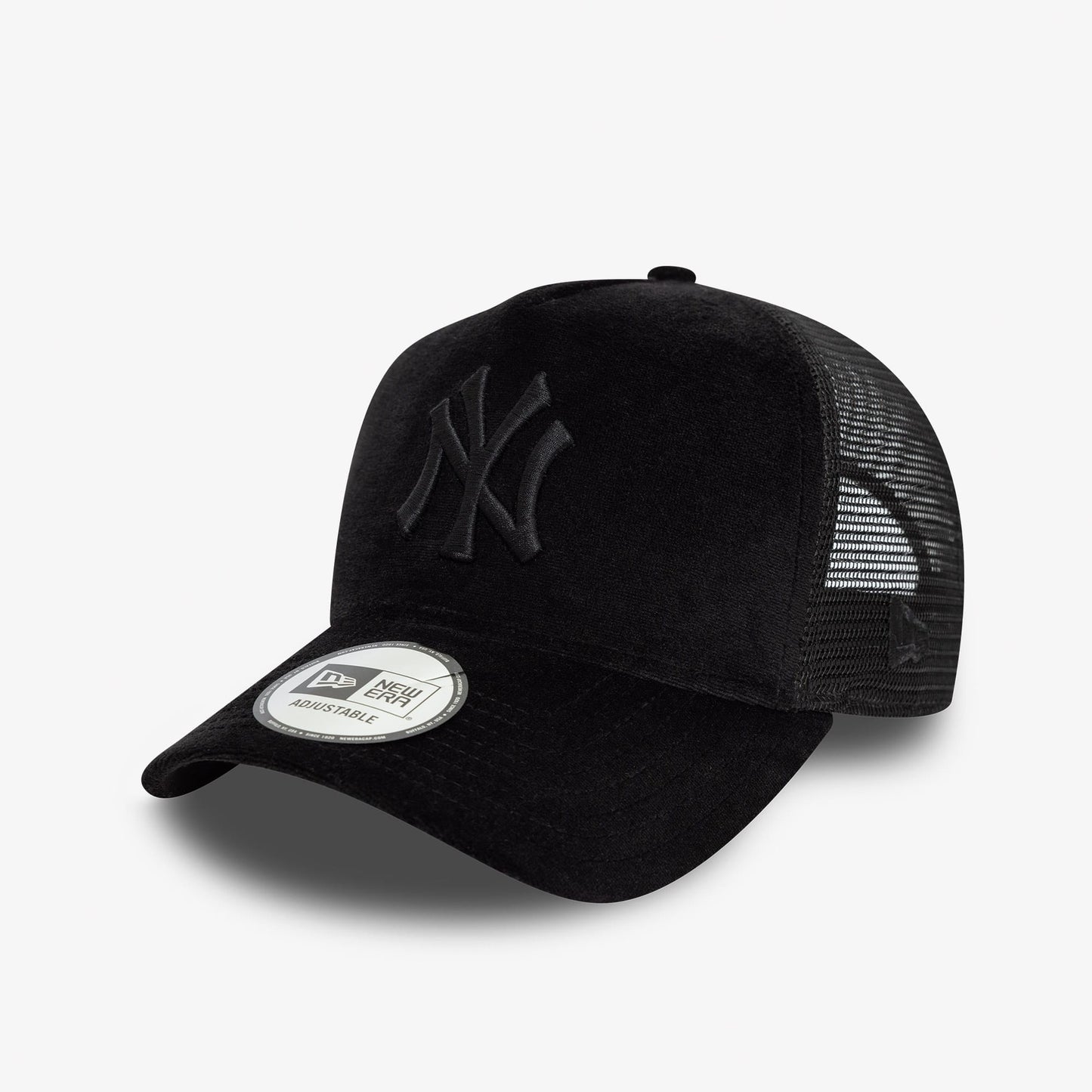 New Era 9forty New York Yankees Velour Kadın Siyah Şapka
