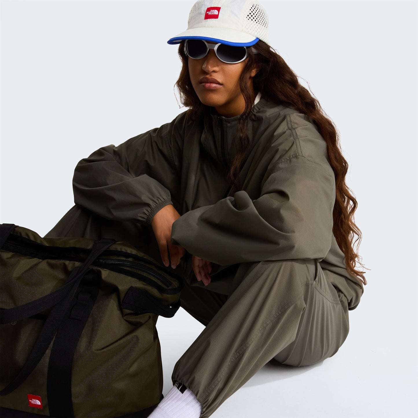 The North Face Red Box Packable Hooded Wind Erkek Yeşil Ceket