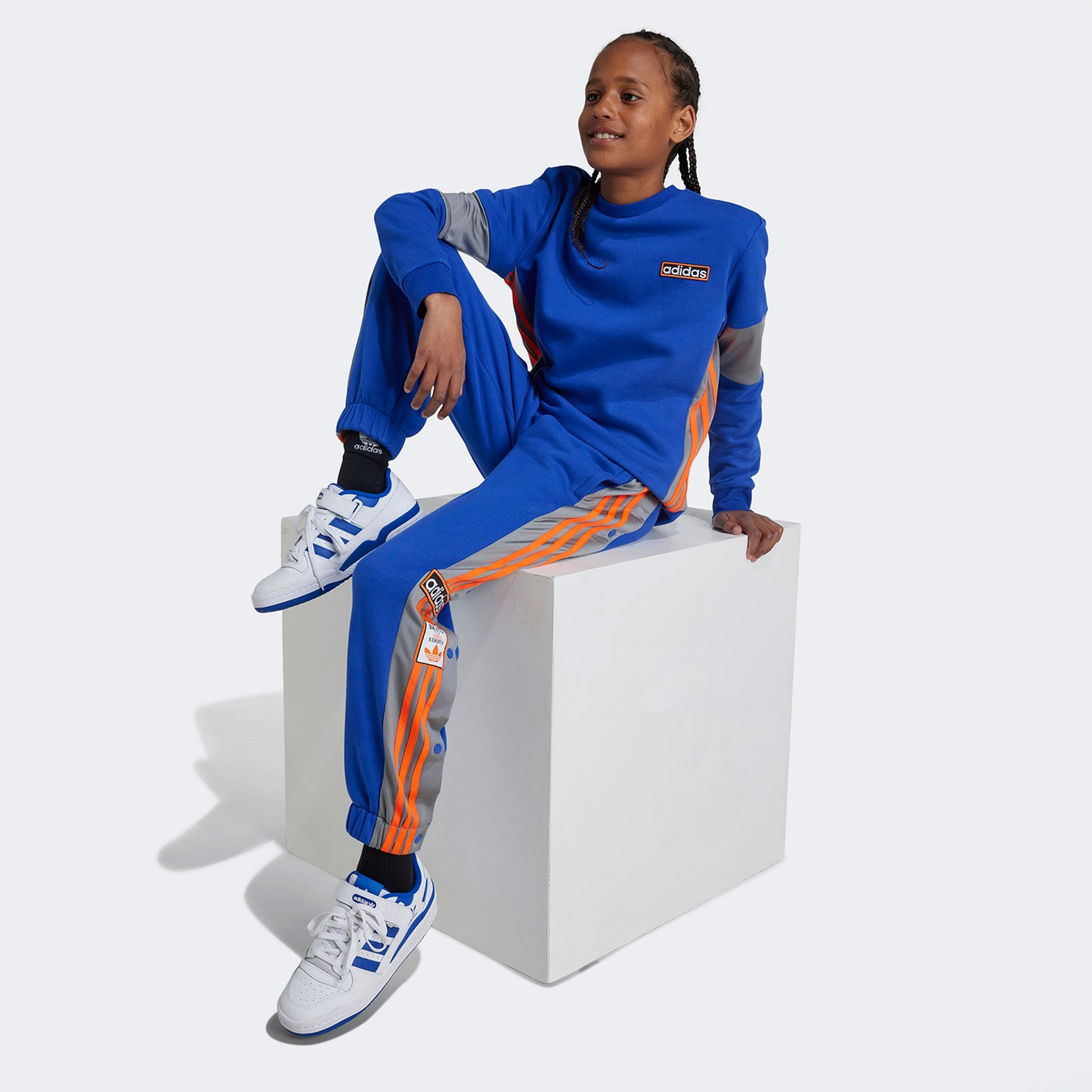 Adidas Selubl Çocuk Mavi Pantolon