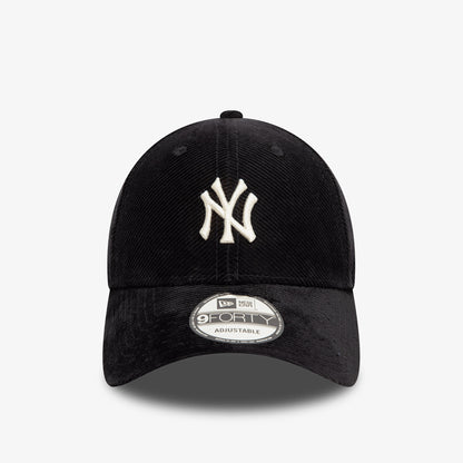 New Era Cord 9forty New York Yankees Unisex Siyah Şapka