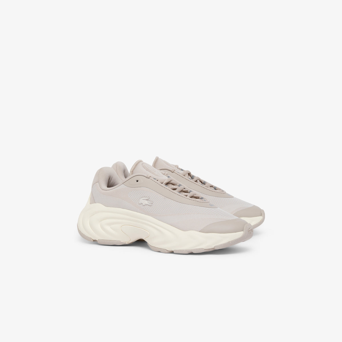 Lacoste Spinor Hybrid Kadın Bej Sneaker