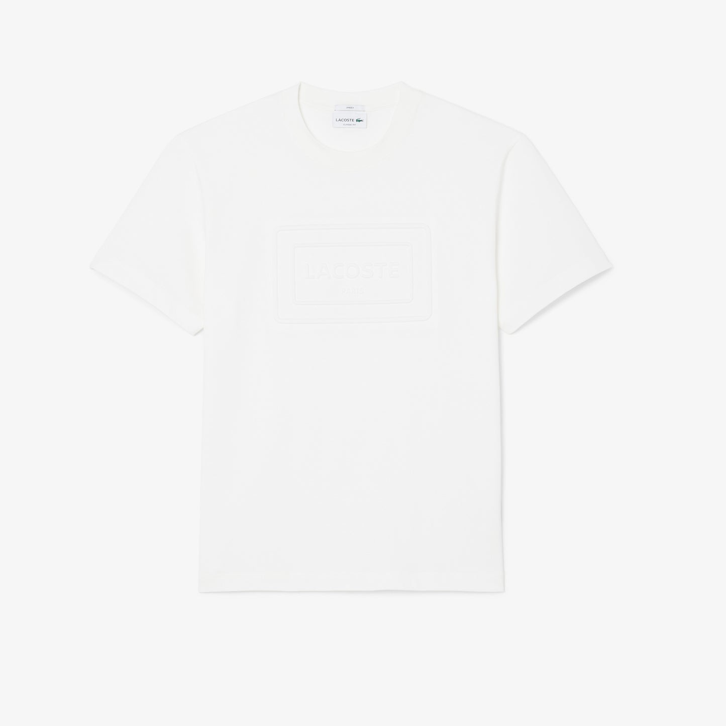 Lacoste Classic Fit Unisex Beyaz T-shirt