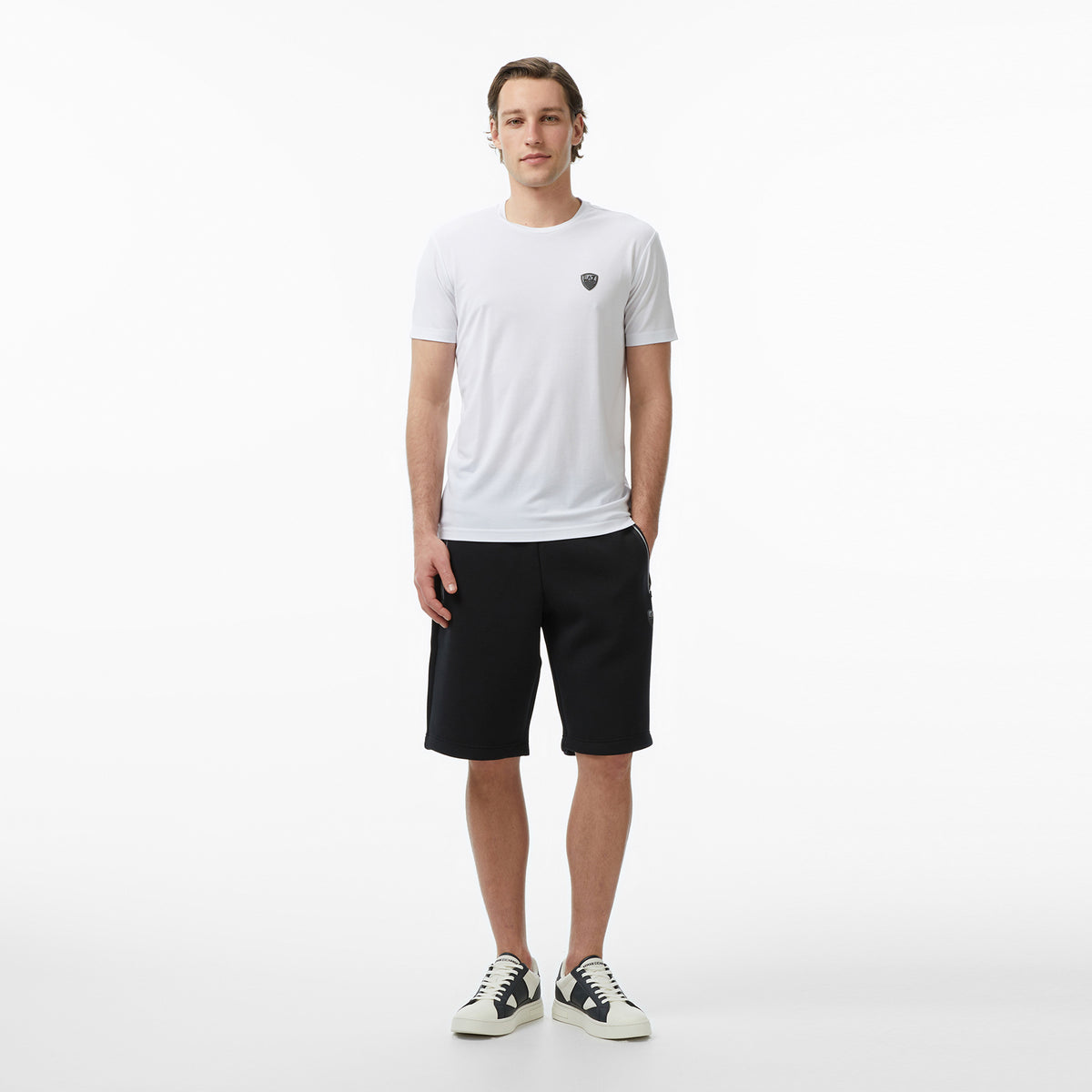 Ea7 Erkek Beyaz T-shirt