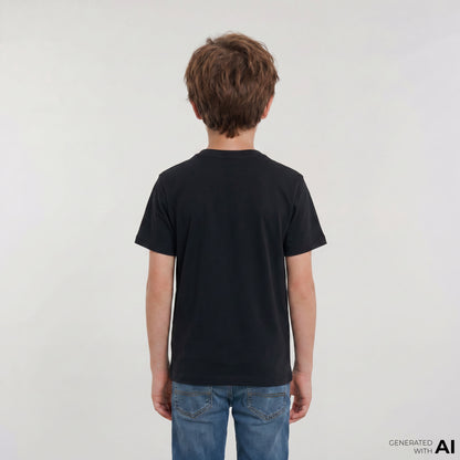 Vans Pizza Me Ss Çocuk Siyah T-shirt