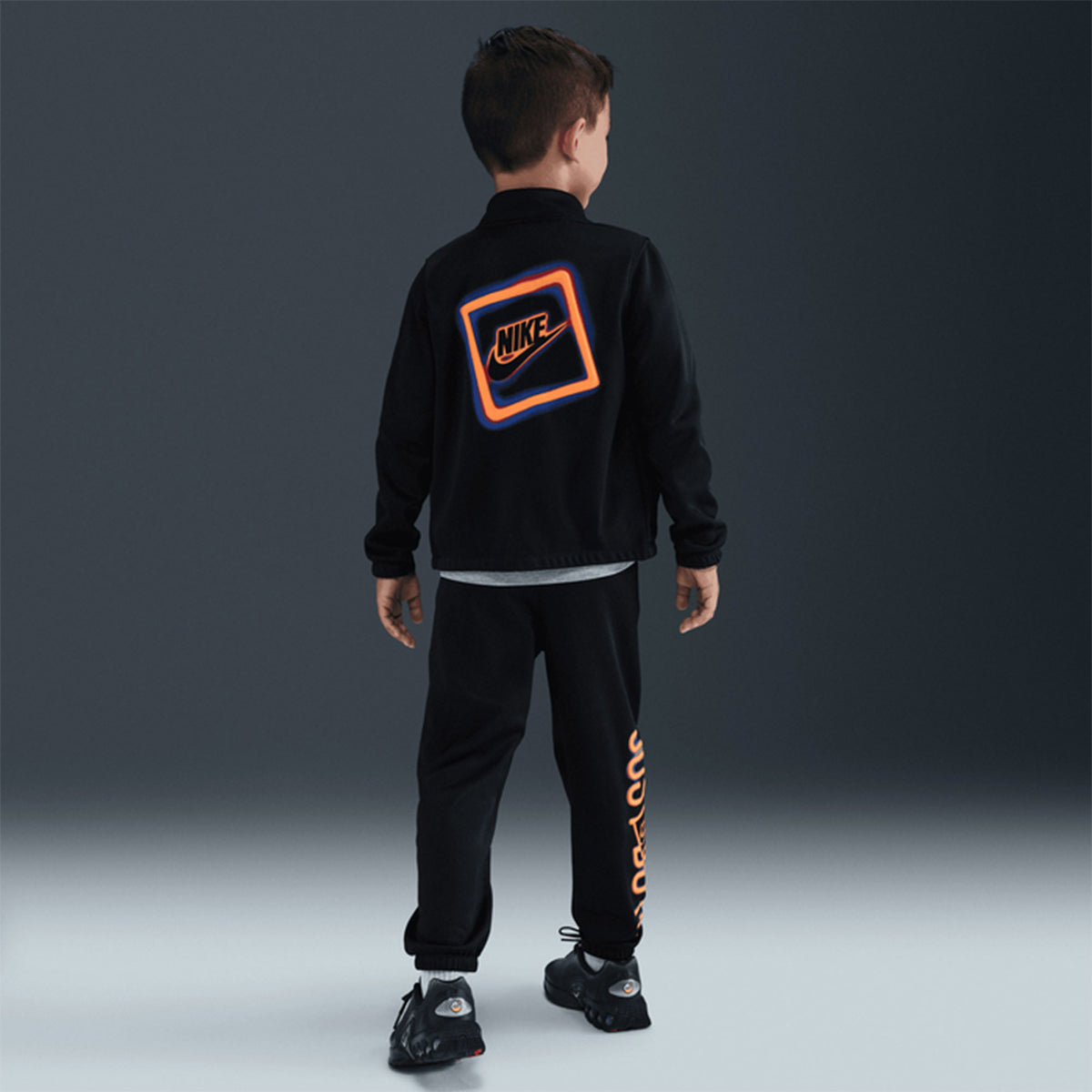 Nike Sportswear Reveal Set Çocuk Siyah Eşofman Takımı