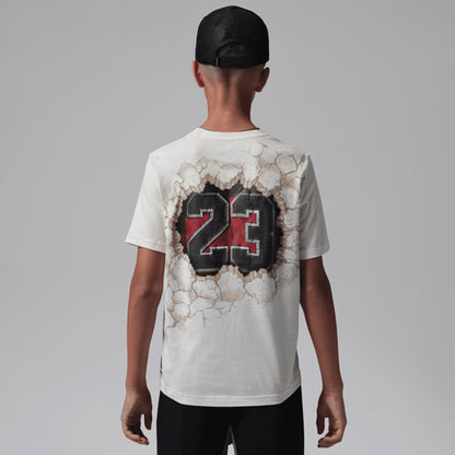 Jordan Jersey Break Through Çocuk Beyaz T-shirt
