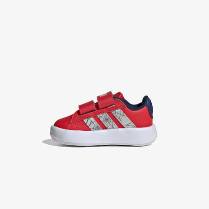 Adidas Grand Court Spider-man Comfort Çocuk Kırmızı Spor Ayakkabı