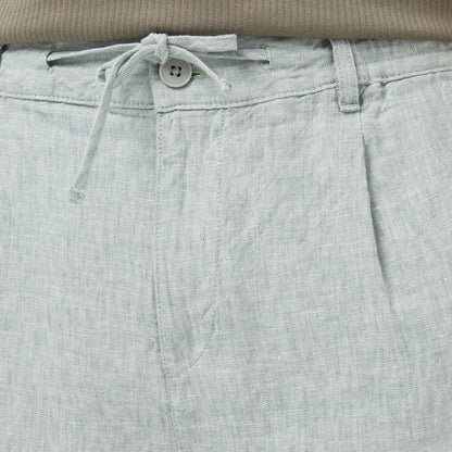 Nautica Erkek Yeşil Regular Fit Keten Şort