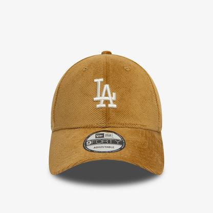 New Era La Dodgers Cord Unisex Kahverengi Şapka