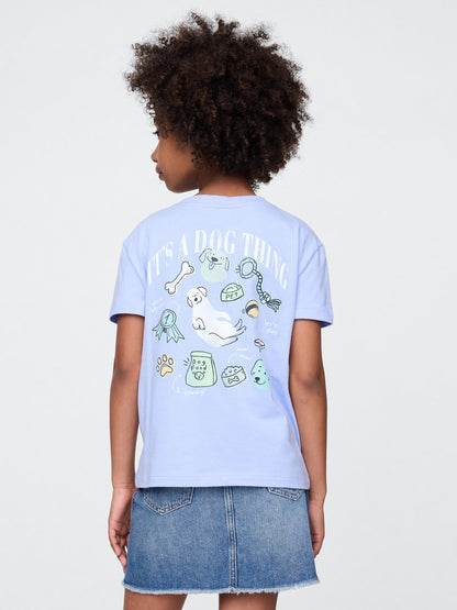 Mavi Grafik T-shirt