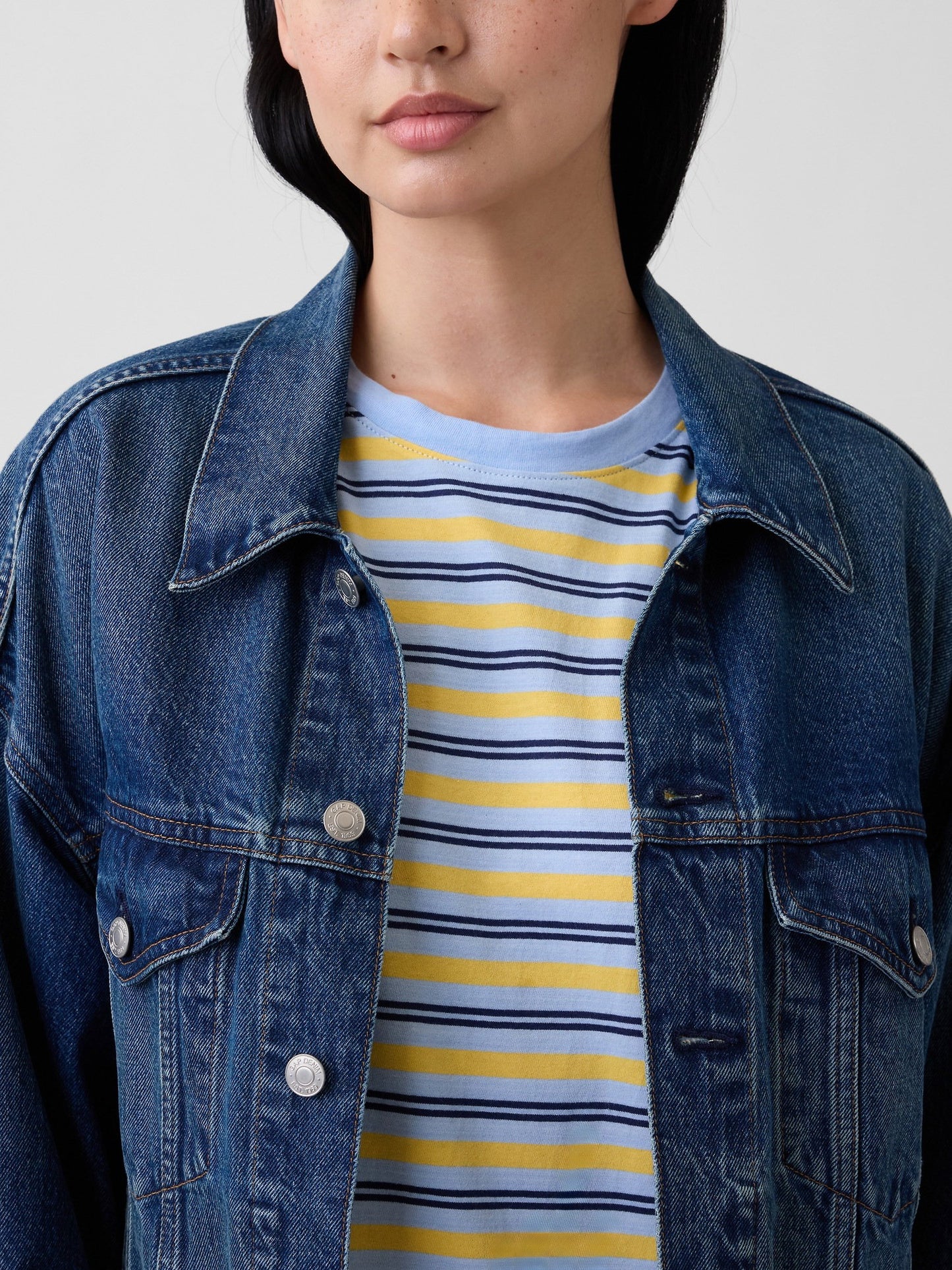 Sarı Relaxed T-shirt Mini Elbise