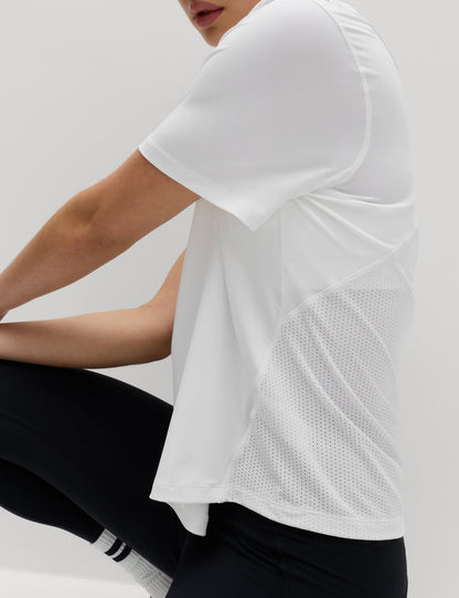 Bisiklet Yaka Relaxed Fit Spor Tişört