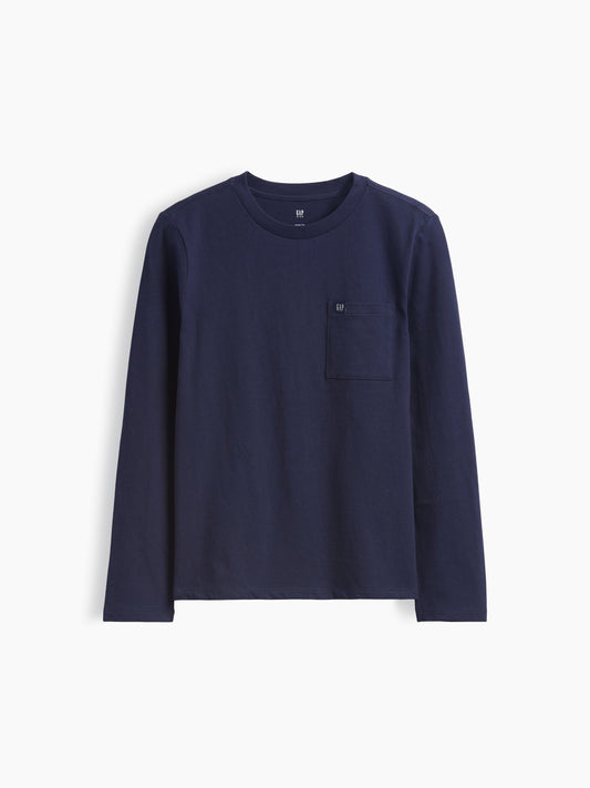 Lacivert Logo Cepli T-shirt
