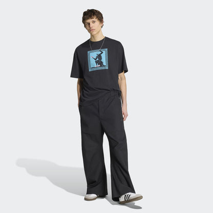 Adidas Sneaker God Erkek Siyah T-shirt