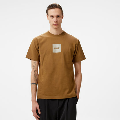 Huf Set Box S/s Erkek Kahverengi T-shirt