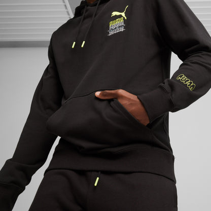 Puma Brand Love Graphic Erkek Siyah Sweatshirt