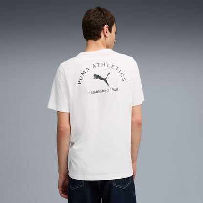Puma Herren Erkek Beyaz T-shirt