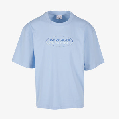 Karl Kani Woven Signature Chrome Logo Erkek Mavi T-shirt