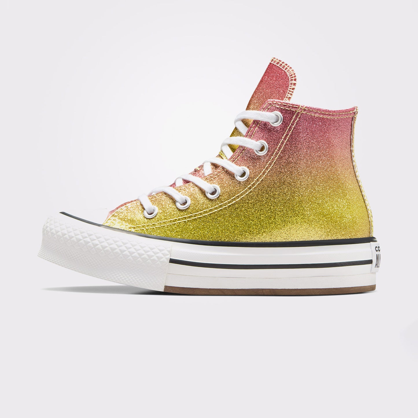 Converse Chuck Taylor All Star Eva Lift Platform Çocuk Sarı Platform Sneaker