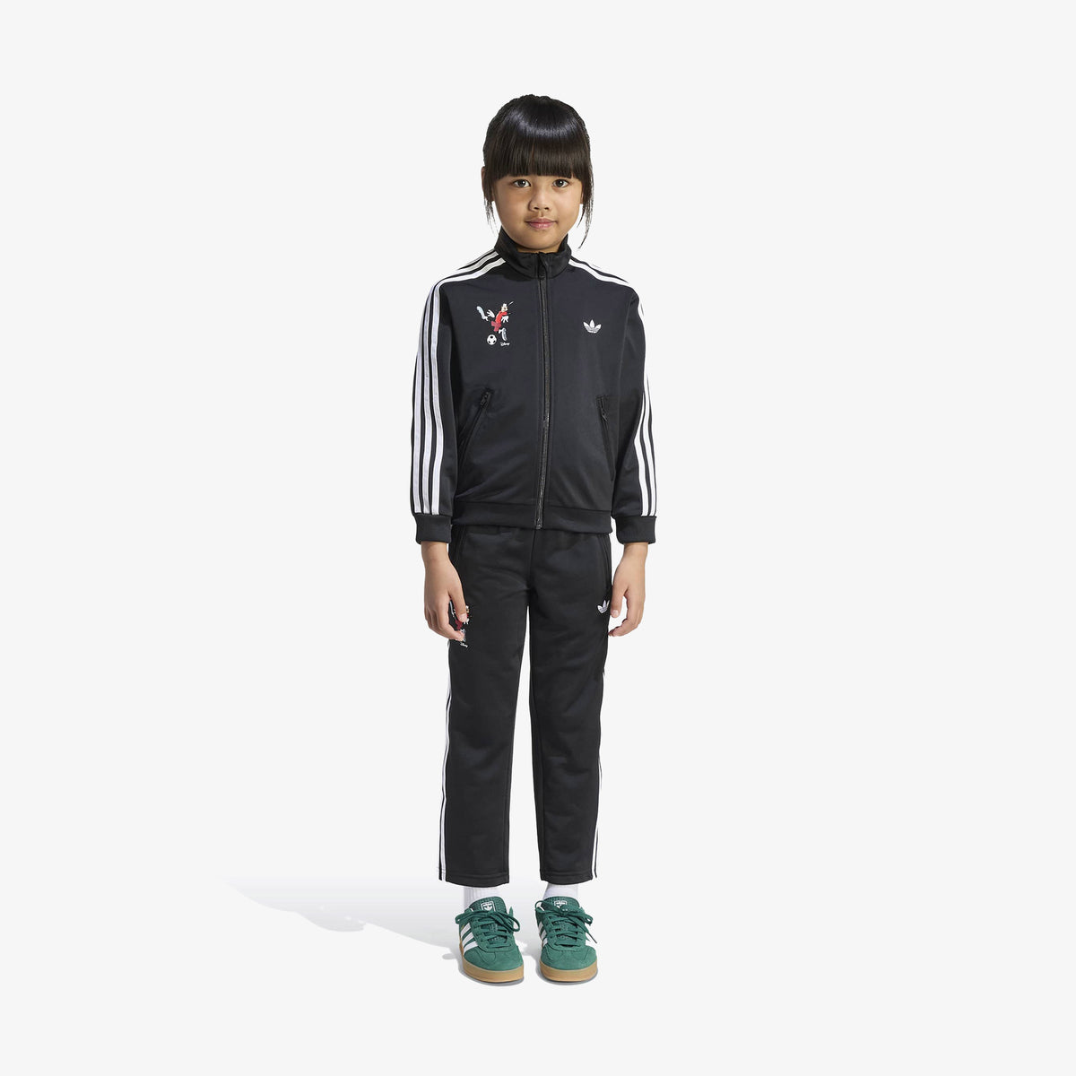 Adidas Firebird Çocuk Siyah Eşofman Takımı