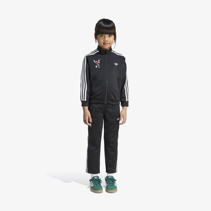 Adidas Firebird Çocuk Siyah Eşofman Takımı