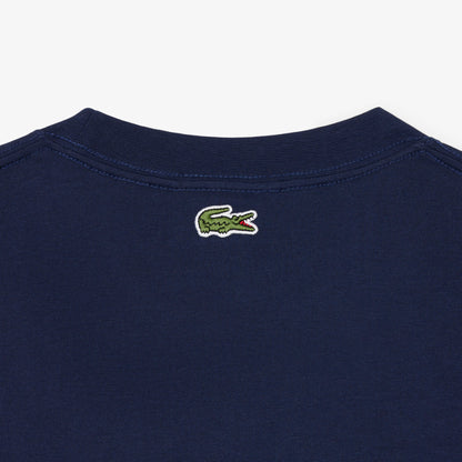 Lacoste Classic Fit Unisex Lacivert T-shirt