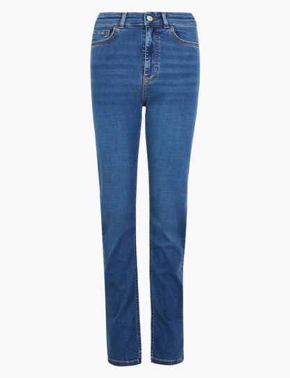 Tencel ™ Straight Leg Jean Pantolon