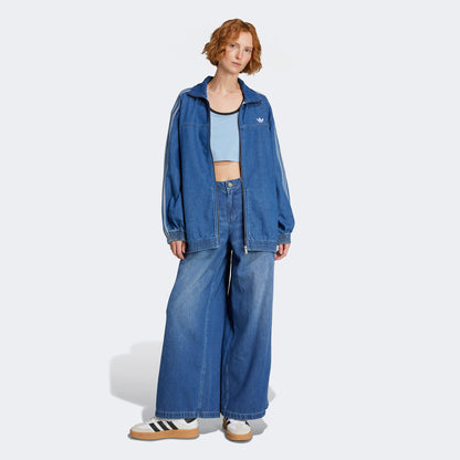 Adidas Adicolor Adilenium Denim Kadın Eşofman Üstü