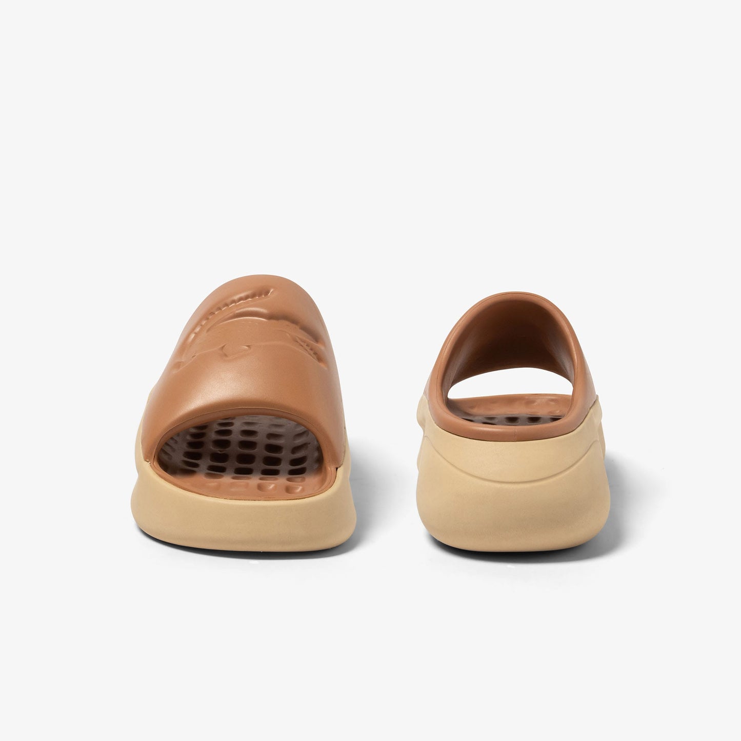 Lacoste Serve Slide 3.0 Kadın Kahverengi Terlik