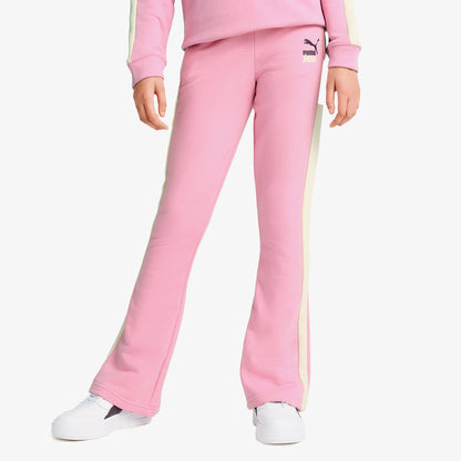 Puma Lavaland Bol Paça Çocuk Pembe Eşofman Altı