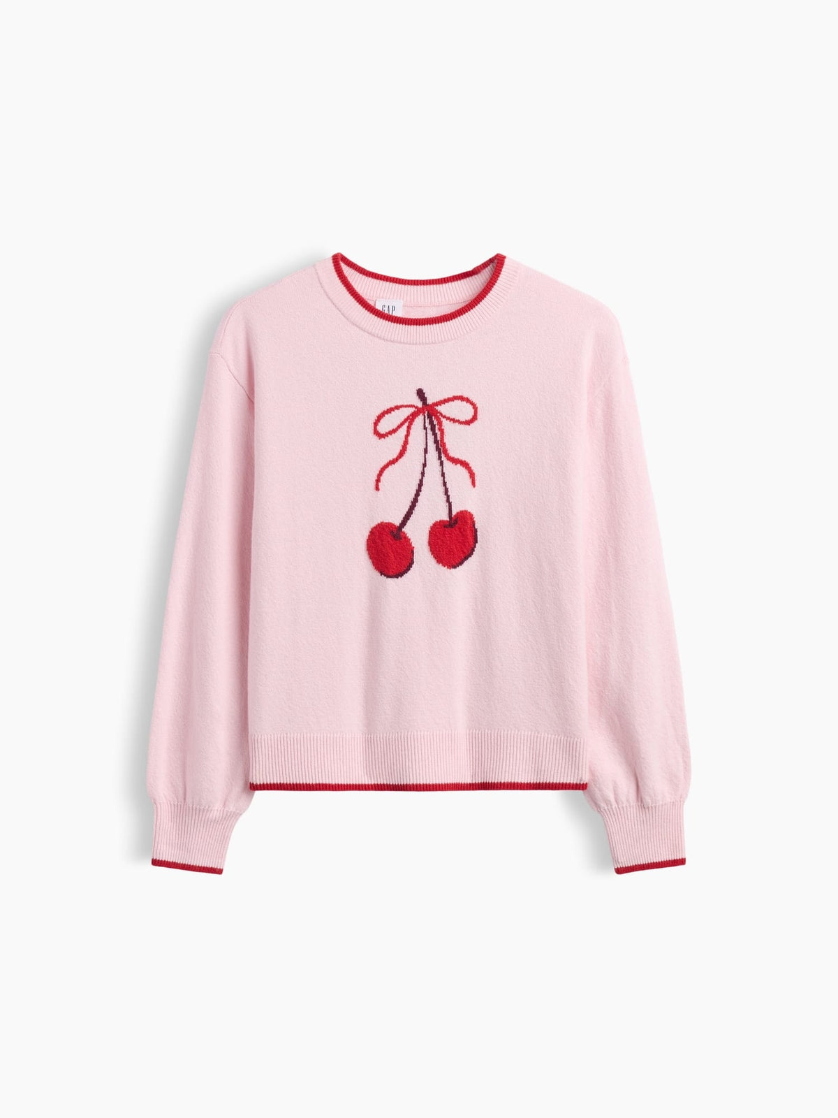Pembe Cashsoft Relaxed Bisiklet Yaka Kazak