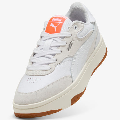 Puma Cali Sylva Vintage Kadın Beyaz Spor Ayakkabı