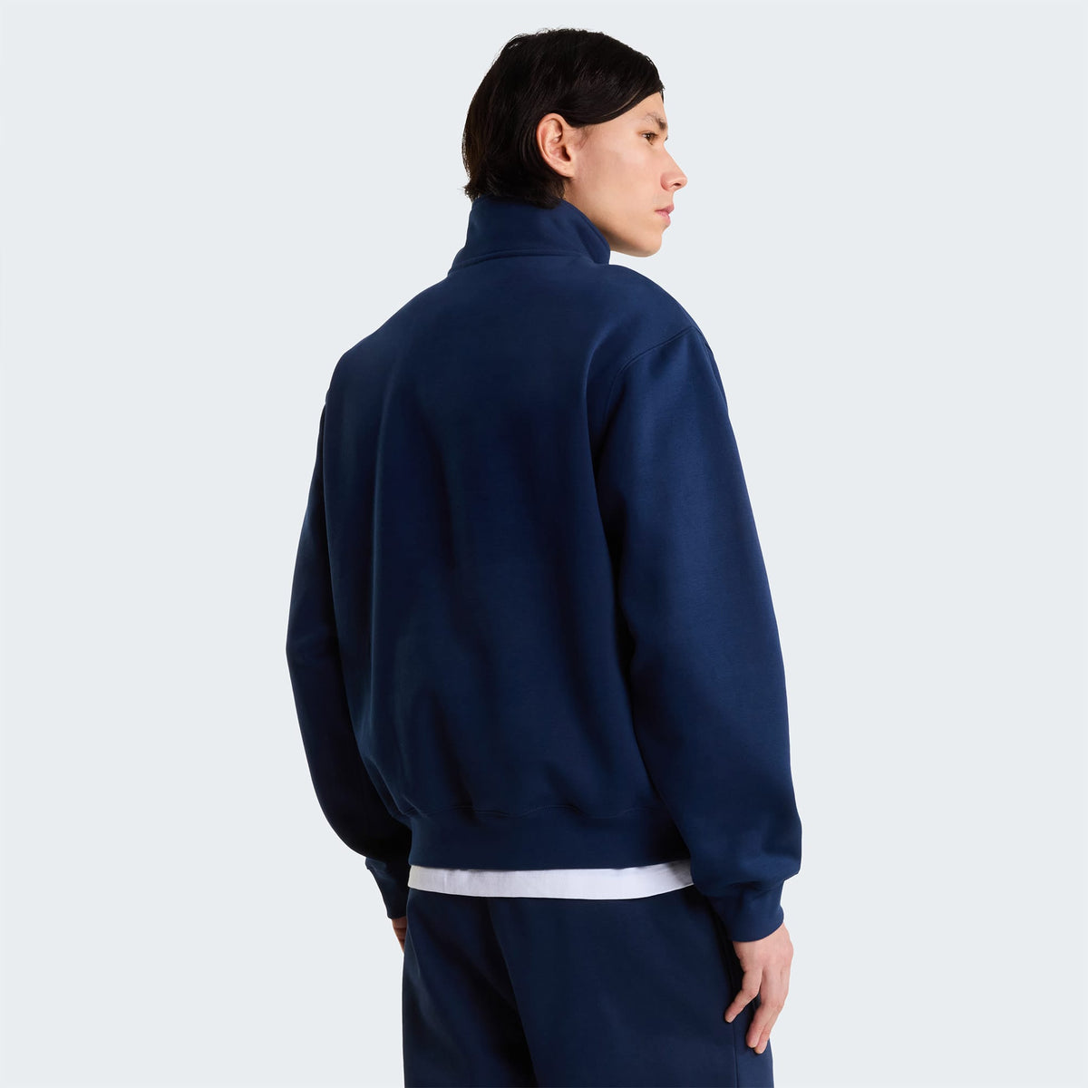 The North Face Essential Simple Dome Relaxed 1/4 Zip Erkek Lacivert Polar