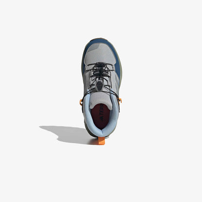 Adidas Terrex Ax4r Mid Sl Çocuk Gri Koşu Ayakkabısı