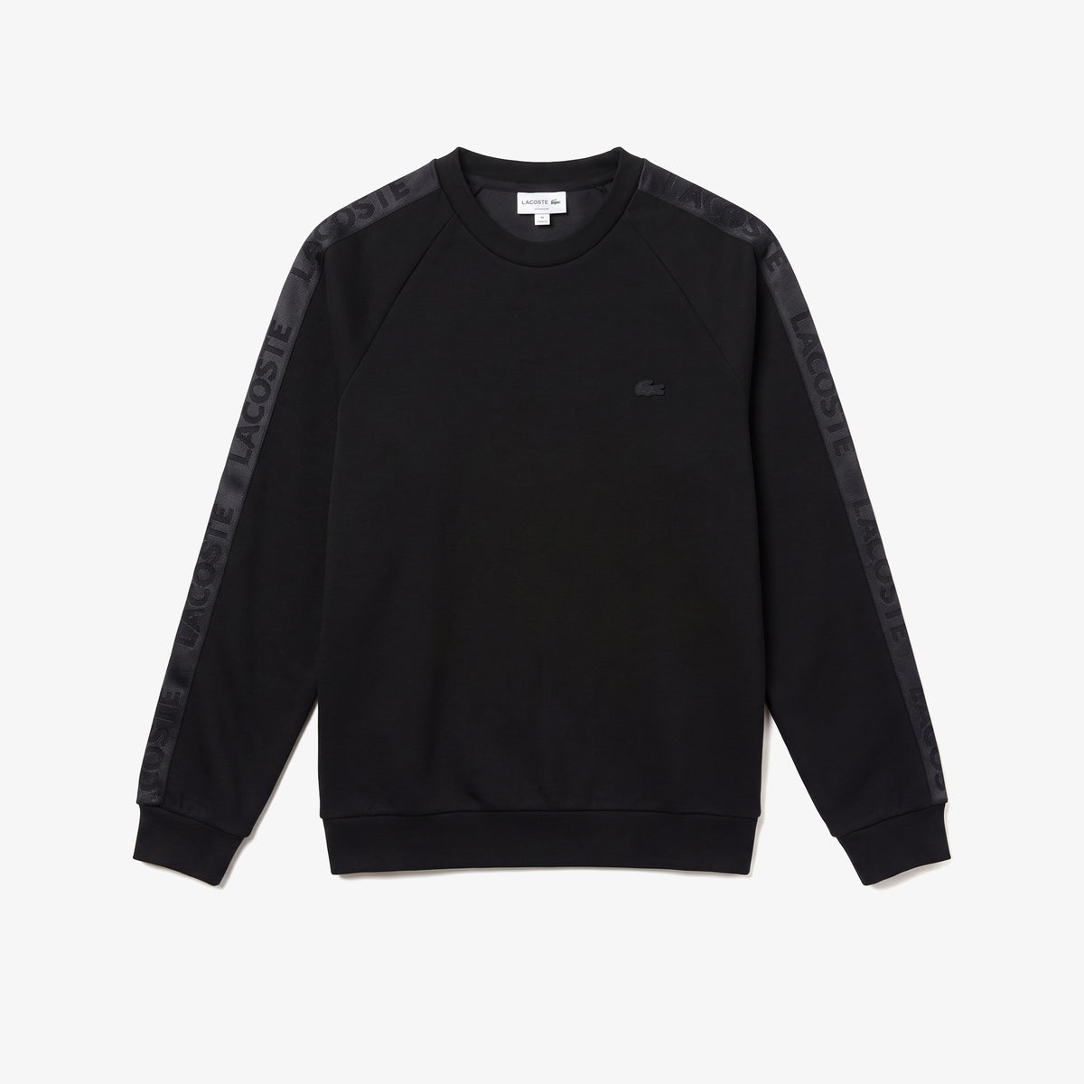 Lacoste Classic Fit Erkek Siyah Sweatshirt