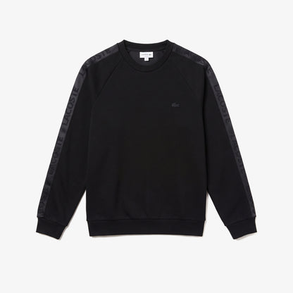 Lacoste Classic Fit Erkek Siyah Sweatshirt