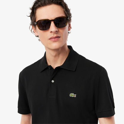 Lacoste L.12.12 Classic Erkek Siyah Polo