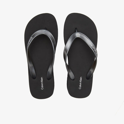 Calvin Klein Flatform Flip Flop Kadın Siyah Terlik
