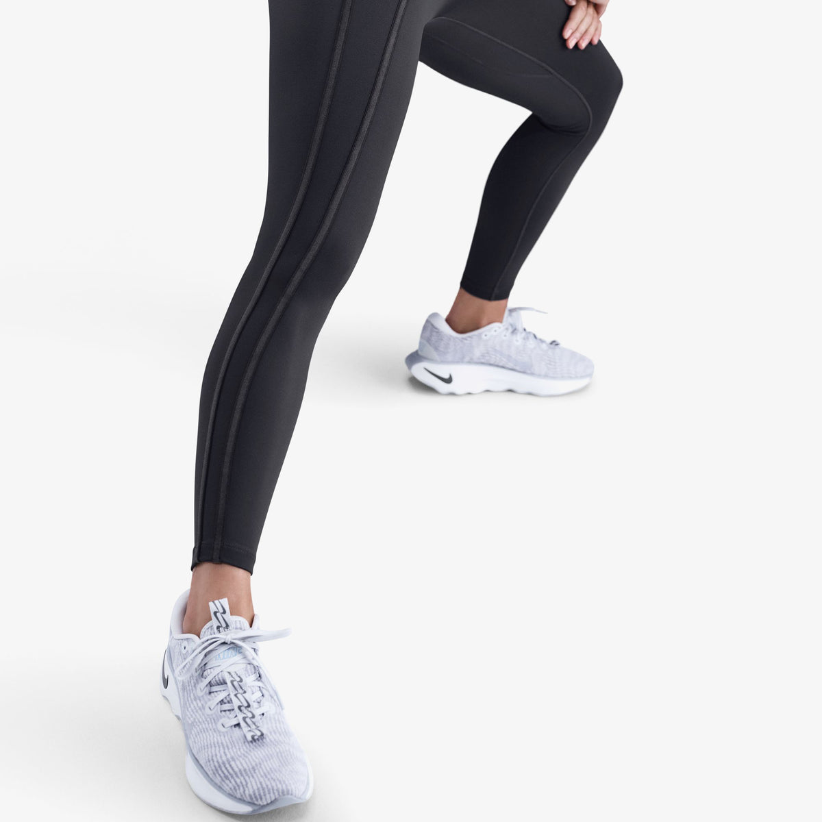 Nike Df One Hr 7/8 Tght Spt Wt Kadın Siyah Tayt