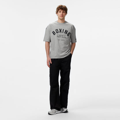 New Balance Bujin Boxing Erkek Gri T-shirt