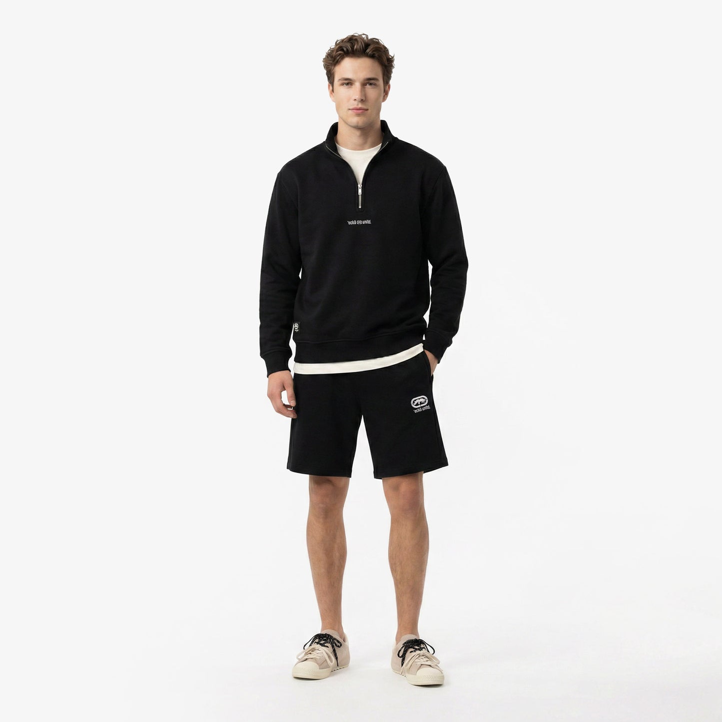 Ecko Myndus Erkek Siyah Sweatshirt
