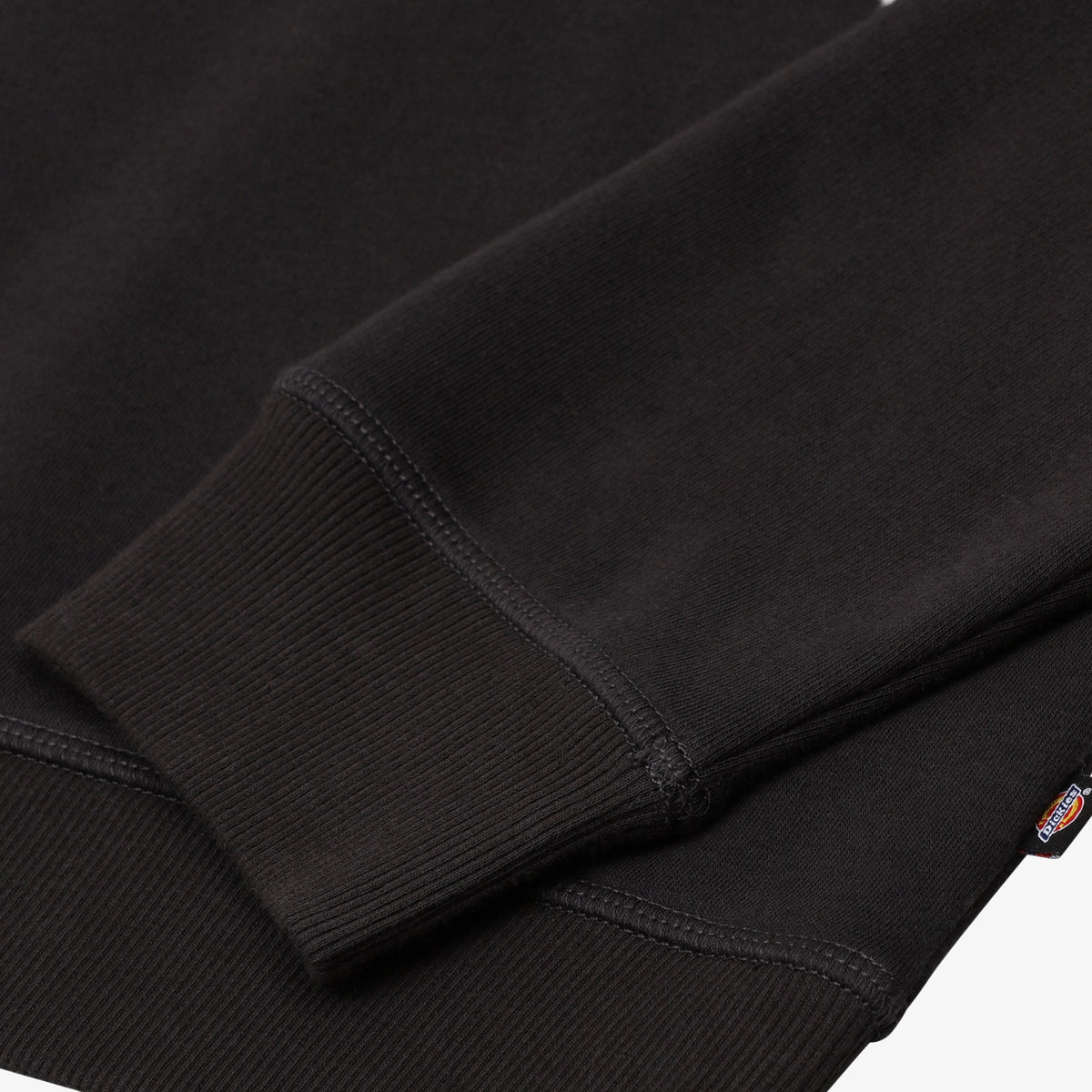 Dickies Oakport 1/4 Zip Crew Erkek Siyah Sweatshirt